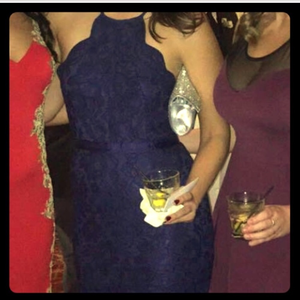 Navy Lulu’s formal dress
